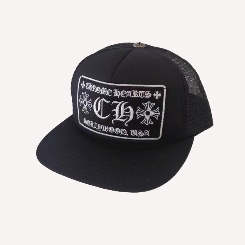 New Trend Hat, Embroidered Fashion Hip Hop Shade Mesh Cap, Women's Pingyang Baseball Cap
