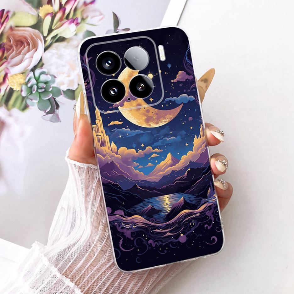 Для Xiaomi Mi 15 Pro 5G Чехол Роскошный Чехол с Рисунком Бабочки Мягкий Силиконовый Чехол для Телефона Для Xiaomi 15 Pro Mi15 Pro 5G Fundas Бампер