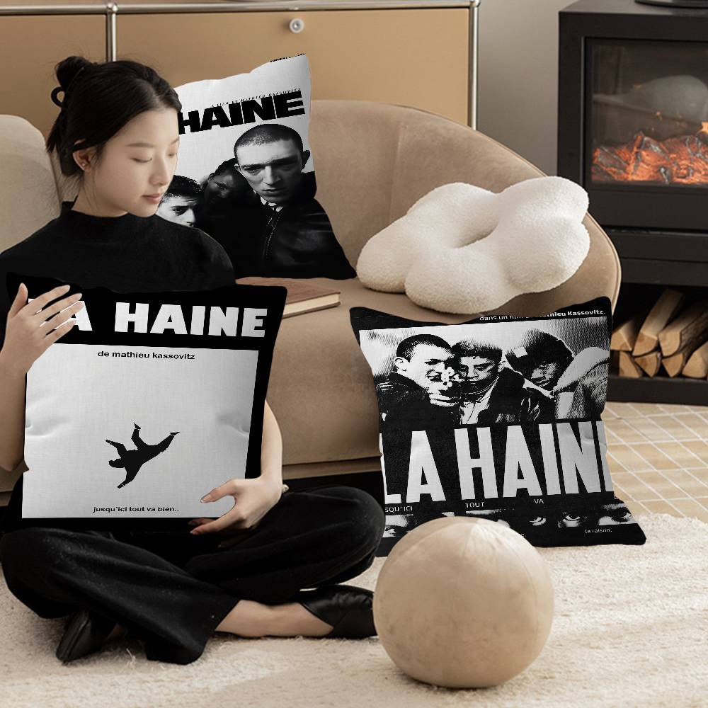 La Haine Movie Pillow Gifts Home Office Furnishings Bedroom Sofa Car Cushion Cover case 45x45cm