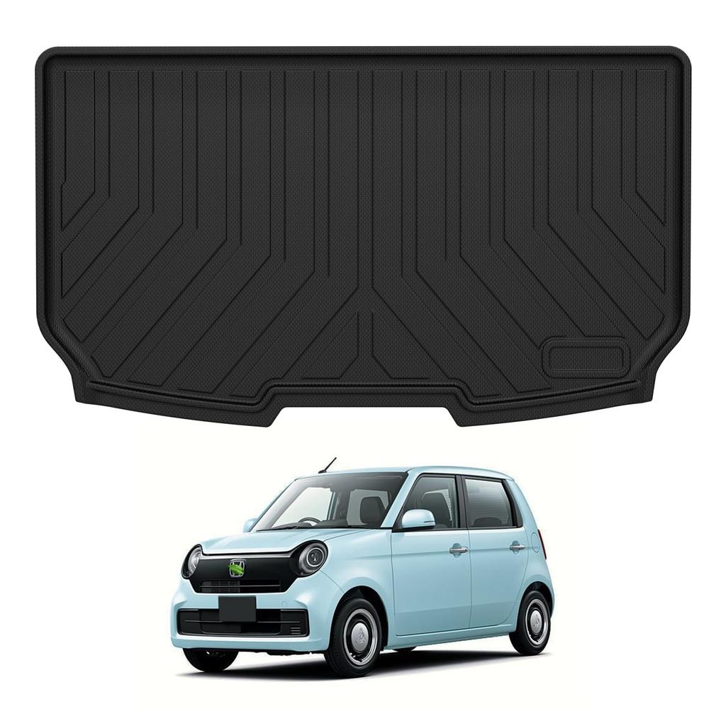 Mixsuper Honda 3D Luggage Trunk Compatible with November 3D Molded Cargo Made of TPE Luggage Easy Set N-ONE JG3/JG4 Mat/Tray Mat, 2020-Present Models,