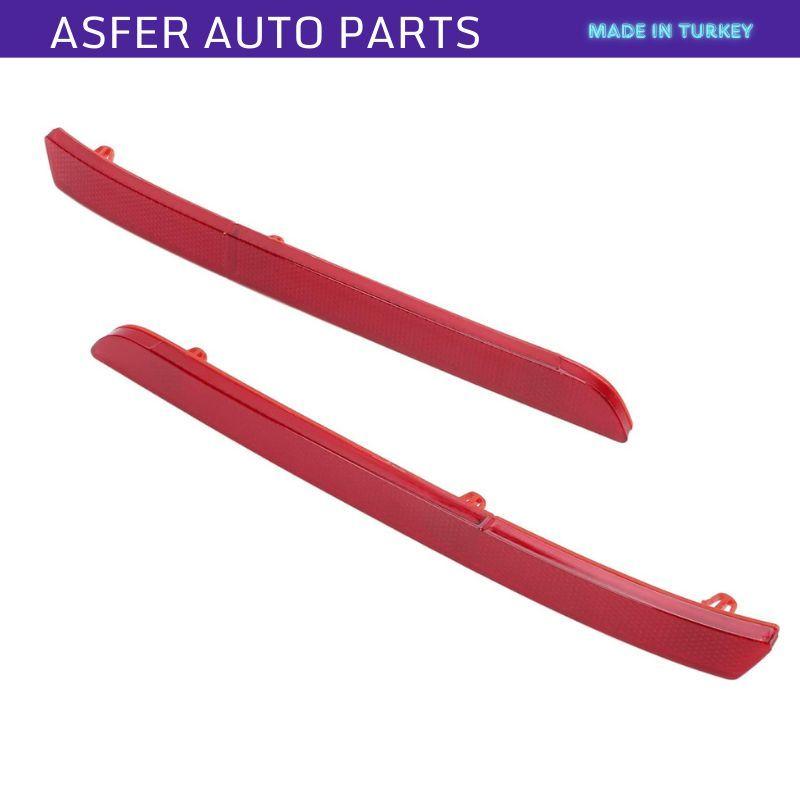 Rear Bumper Reflector Right Left 2 Piece Set For Transporter T5 2011-2015 OEM 7E0945105A 7E0945106A