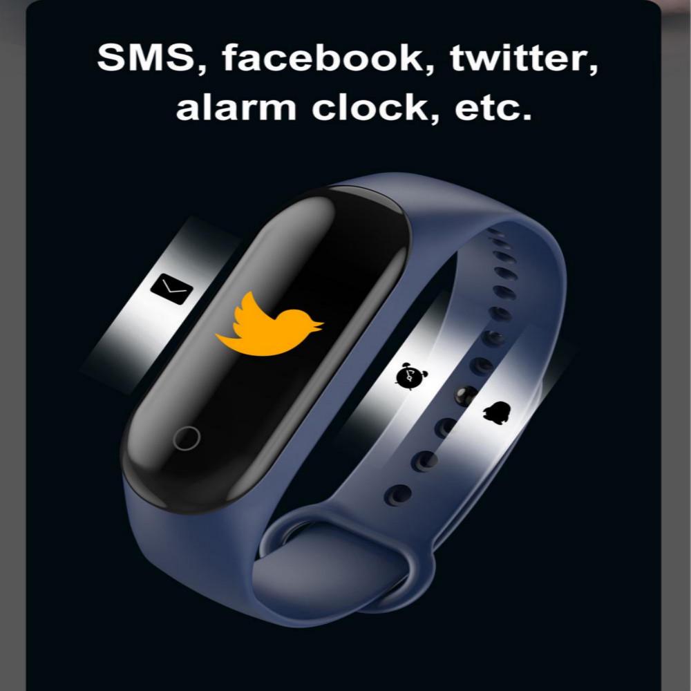 M4 Smart Band 4 Фитнес-трекер Часы Спортивный браслет Bluetooth Сердечный ритм Артериальное давление Smartband