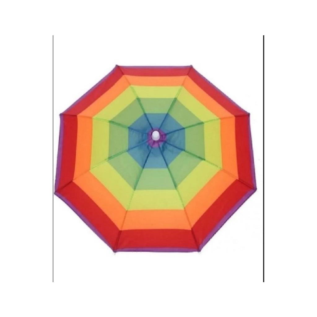 Зонт эластичный пляжный летний головной убор зонтик шляпа для защиты от солнца зонт солнцезащитный крем