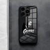 Чехол для телефона на Хэллоуин с изображением Лица Призрака Крик Для IPhone 17 Air 16 E Pro Max 15 14 13 Mini 12 Pro 11 Max Plus Черная Стеклянная Крышка
