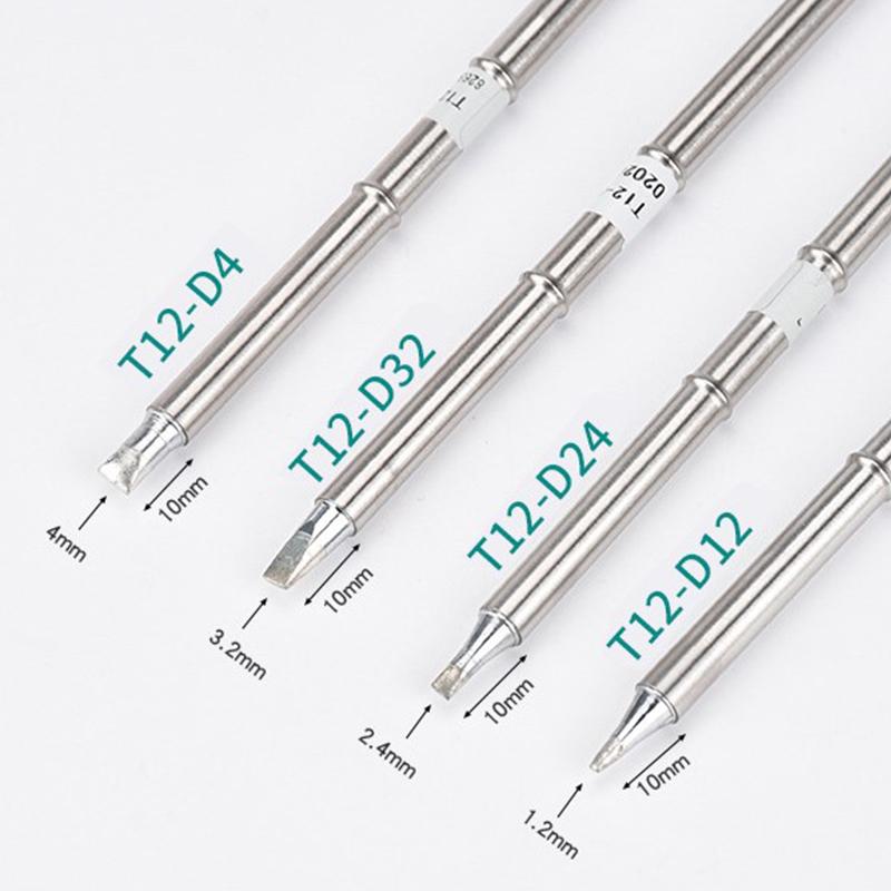 Наконечники для электрического паяльника T12 K B2 Bc2 Ils Jl02 D24 Kf Для Hakko Fx951