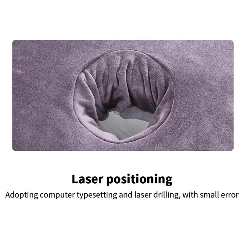 40*80 см утолщенный массажный стол для красоты и красоты, полотенце для лица с дырочками, бандана для кровати