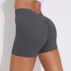 Auroth Scrunch Butt Fitness Shorts Woman Hip Lifting Sports Shorts Elastic Running Short Pants
