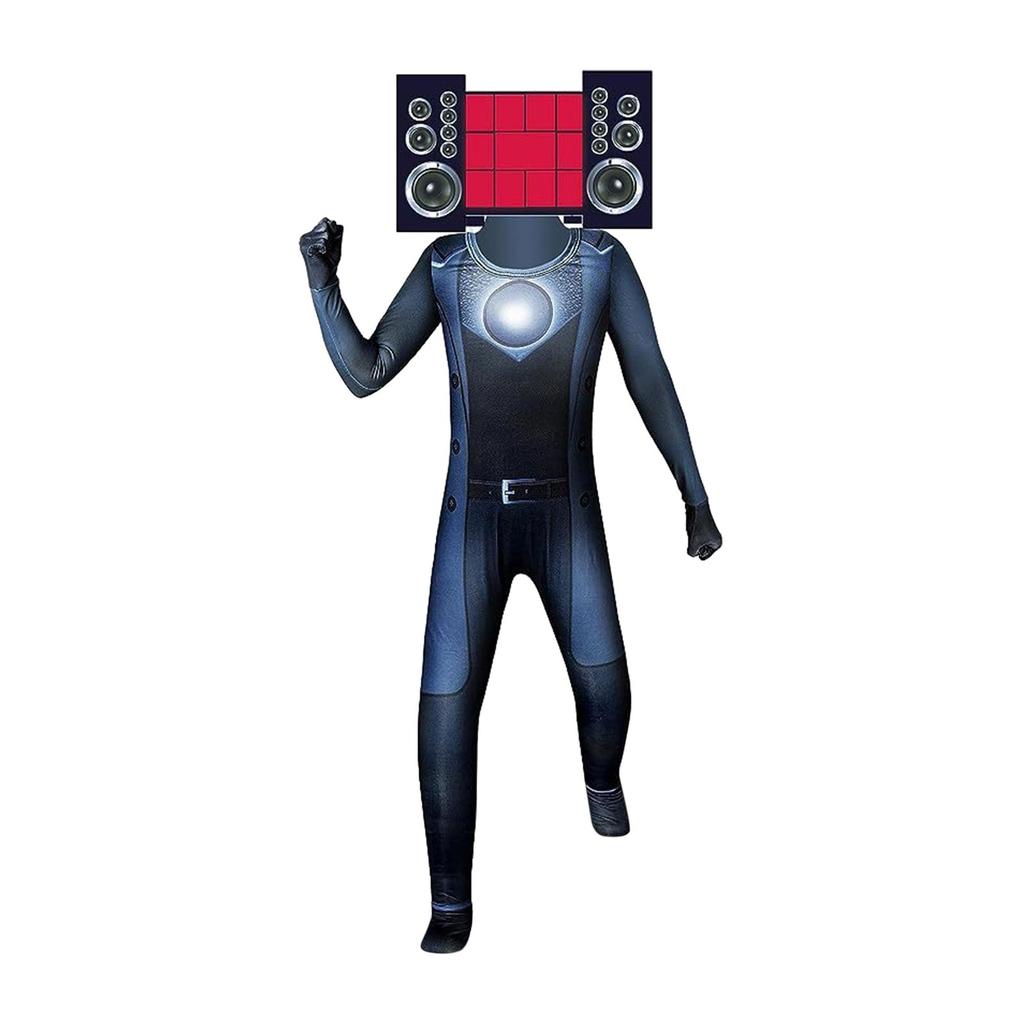 Хэллоуин косплей вечерние боди с головным убором мультяшный игровой наряд