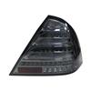 Fits 00-06 Mercedes-Benz C-Class W203 Taillight Assembly with Modified Smoked Black LED Daytime Running Lights & Sequential Turn Signals.