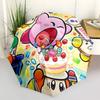1PC Kirby Party Auto Open/close Folding Portable Umbrella  with 8 Rib Structure for Women/Men, All-Season Use   0901158