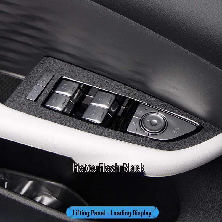 Carbon Fiber Wrap Interior Trim Kit: Fits 22 Beijing Cube Models - Console, Gear, and Door Panels