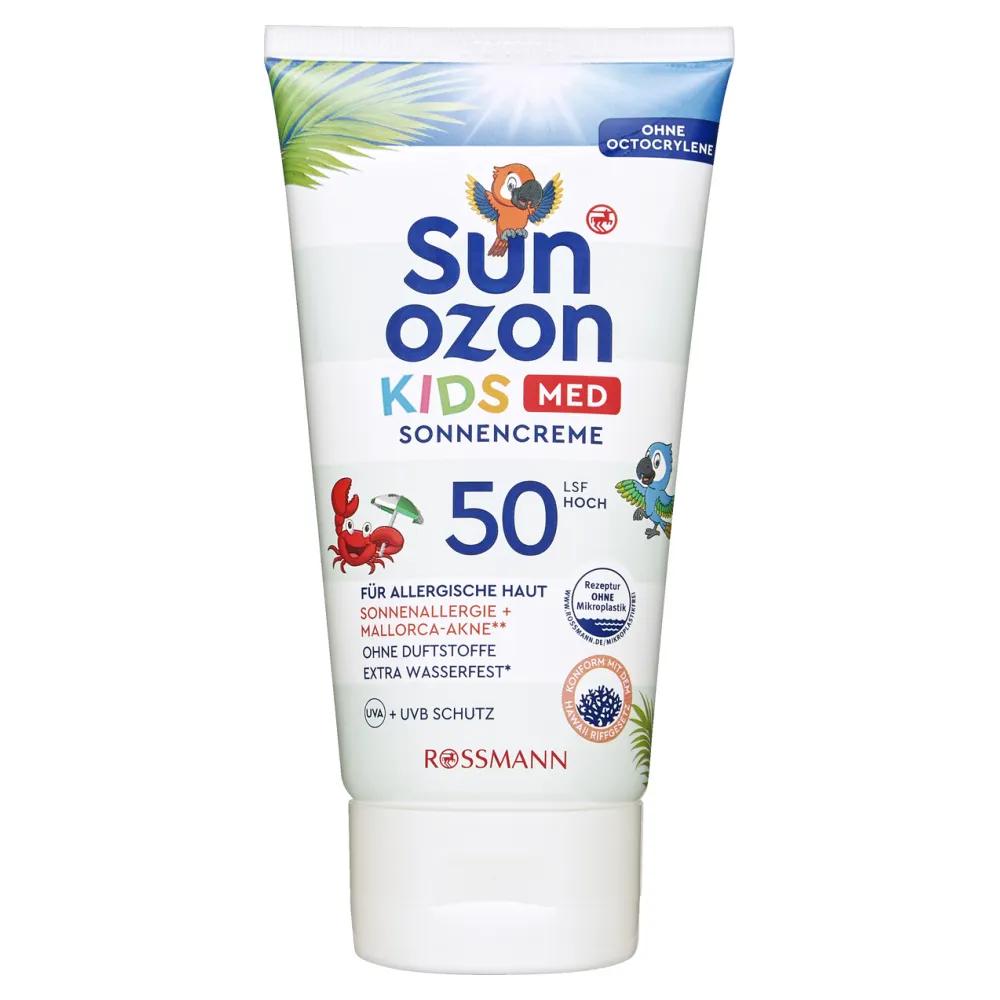 ROSSMANN sunozon Kids MED Sun Cream SPF50, 150ml