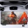 Игровой Battlefield Коврик для мыши Клавиатура Большие офисы Аксессуары Коврик для мыши Заблокированный край HD-печать Игровой Киберспорт оверлок Настольный коврик