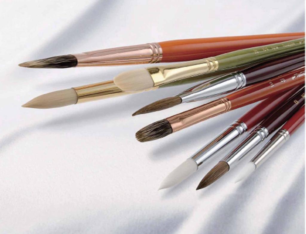 Namurataiseidou Oil Paint Brush SV 2 Flat No.