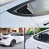Для Tesla Model 3 2017-2024 Highland 2024+ Автомобильные задние боковые жалюзи на окна Боковые слепые треугольные жалюзи на окна Заслонки