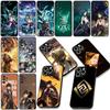 Чехол для телефона Xiao Zhong Li Genshins Impacts ZhongLi для Xiaomi Redmi Note 12 11 10 A3 Pro 10A 10C 12C Note12 5G Защитный чехол