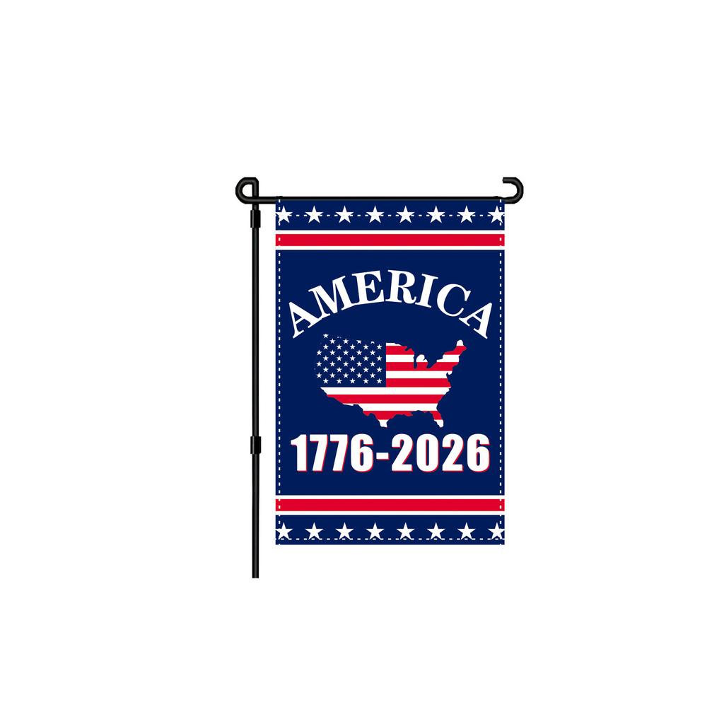 Decorative Garden Flag For The 250th Anniversary Of The United States