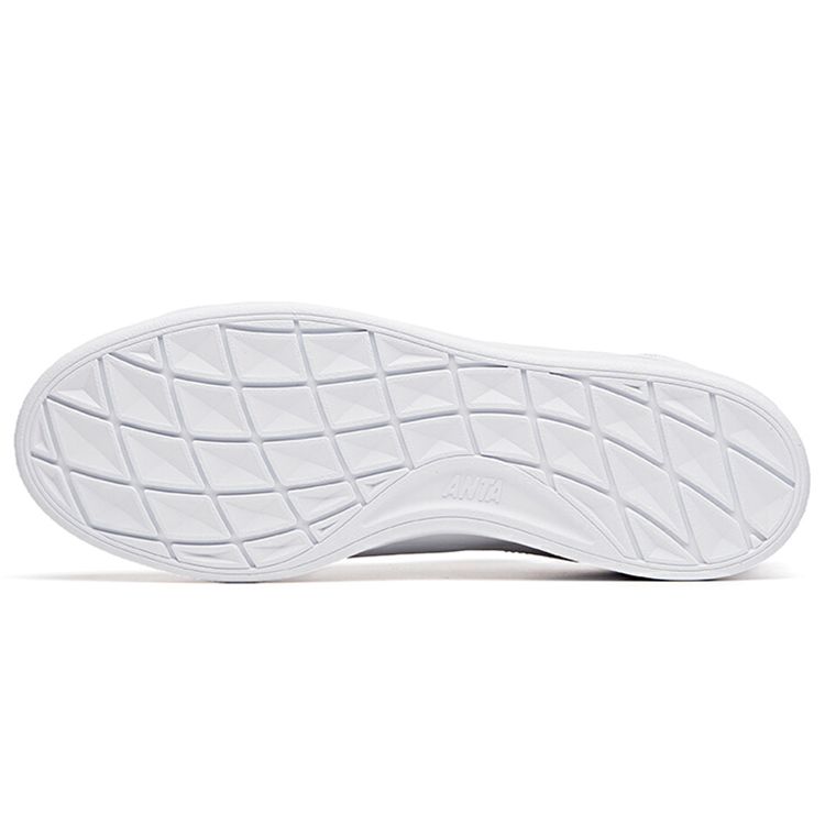Anta Кроссовки Lifestyle Series Wraparound Non-Slip, износостойкие, низкие, для скейтбординга, мужские, белые, красные 912048016-6