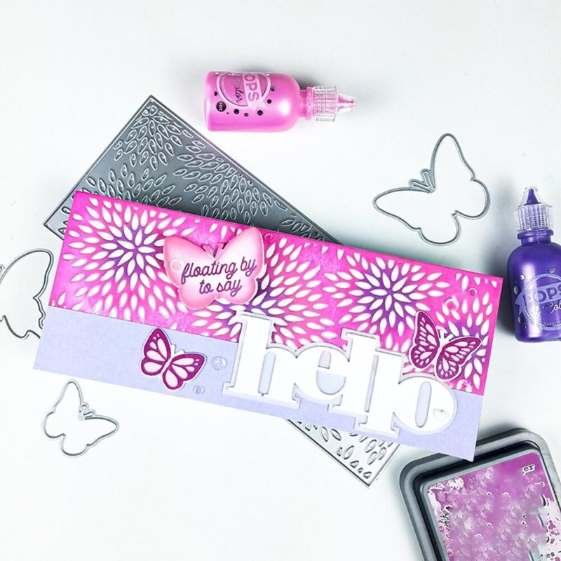 Flower Shape Cutting Dies Carbon Steel Die Cut Scrapbooking Embossing Stencils for Scrapbooking Card Making Packaging