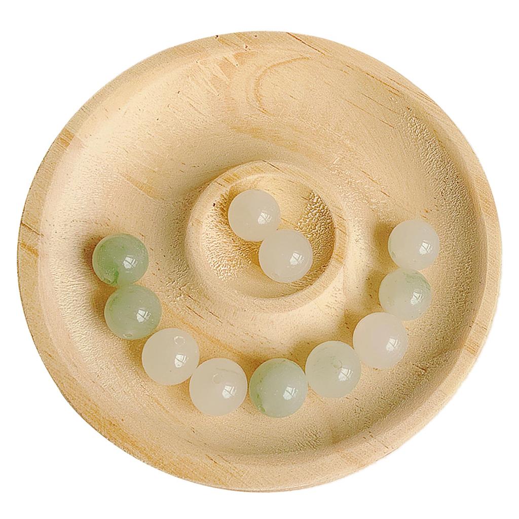 Доска из натурального дерева Инструменты для измерения ювелирных изделий DIY Органайзер для браслетов и ожерелий ручной работы Поддон для бисера Поддон для дизайна ювелирных изделий