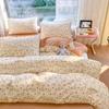 High Quality 100% Cotton Fabric Small Fresh Printed Duvet Cover 200x230 Bedding 1 Single/Double Bed Breathable and Skin Friendly