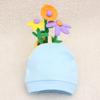 Candy-color Three-dimensional Strawberry Cotton Hat Cute Cartoon Shape Hat