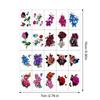 20/50 шт. Водонепроницаемые тату-наклейки Сексуальные имитационные наклейки на ключицу Тату Бабочка Цветок K9U6