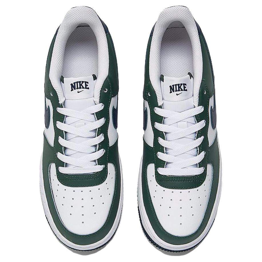 Nike Air Force 1 GS Vintage Green Obsidian Kids Sneakers White HF5178-300