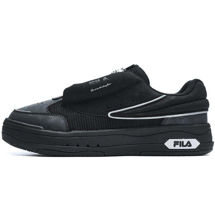 Fila Смешанный текстиль, Синтетическая кожа Устойчивая к истиранию Низкие кеды для скейтборда Мужские Черный F12M314203FBK