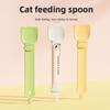 Кормушка для кошачьих палочек, Скребок, Ложка для кошачьих палочек, Скребок, Ложка, Мясное пюре, Чудо-инструмент для кошачьего корма, Чудо-инструмент для кормления кошачьими палочками