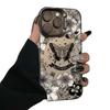 Креативный чехол 'Цветок и Бабочка' для iPhone 14/15Pro/16/17 Air - Модный и Премиальный Дизайн