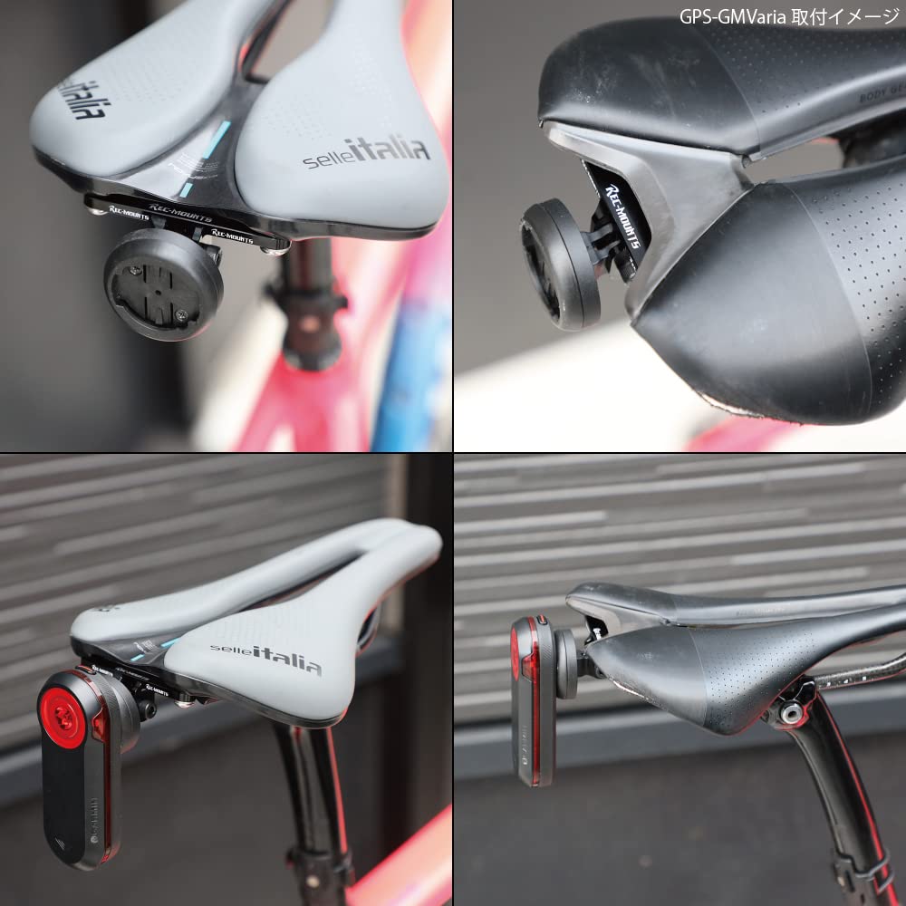 Адаптер для фонаря безопасности с интерфейсом GoPro к Garmin Этот адаптер для фонаря безопасности преобразует крепление или адаптер GoPro в задний фонарь для зеркала заднего вида Garmin