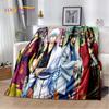 Gintoki Kagura Gintama аниме мягкое плюшевое одеяло, фланелевое одеяло для гостиной, спальни, кровати, дивана, чехол для пикника, детское одеяло
