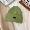 2025 новая осенне-зимняя универсальная теплая шапка с большой окружностью головы, утолщенная шерстяная шапка, показывающая лицо, маленькая вязаная шапка