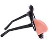 Fancy Cosplay Disguise Moustache Glasses Halloween Party Dress Big Nose