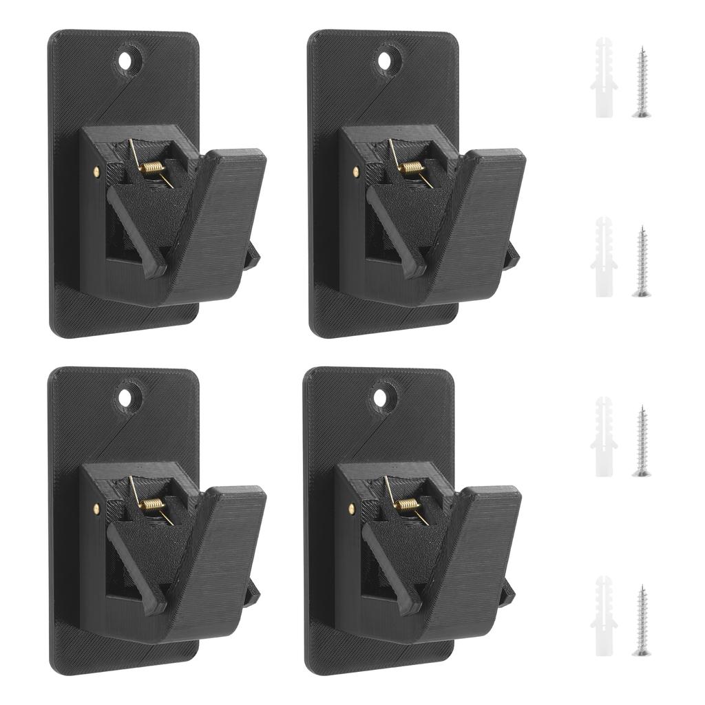 6/4 шт. Держатели для карниза Многоцелевой кронштейн для карниза Универсальные крючки для штанги для душа с винтами для ванной комнаты, спальни, гостиной