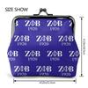 Zeta Phi Beta 1920 Принт Кожаный Кошелек для Монет Маленький Кошелек на Защелке для Мелочи Кошелек с Застежкой-Защелкой для Женщин Девушек
