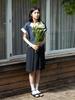 VINCENT NAVY Love & Summer Blouse_Navy