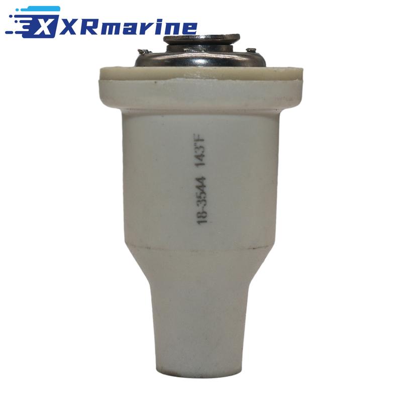 435491 Thermostat 62° 143℉ 765559 For OMC Johnson Evinrude 75-175HP Outboard Replace Quicksliver 8M6010305 175329 Sierra 18-3544