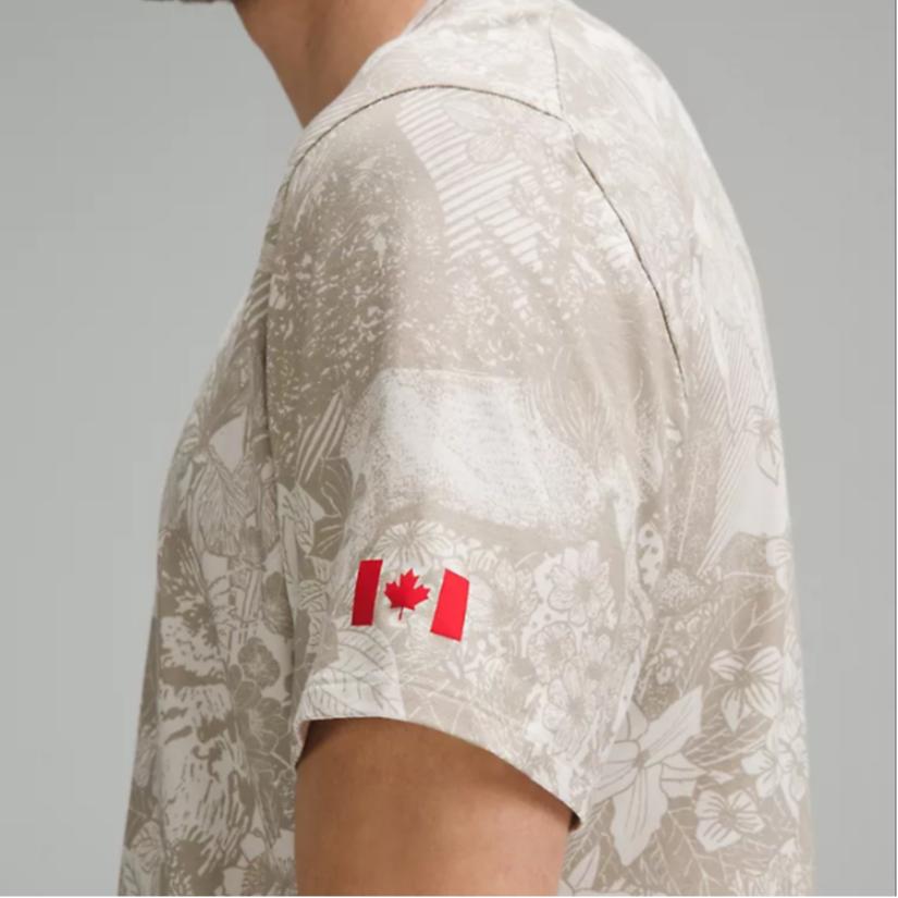 Lululemon Team Canada T Shirt Men's Umber LM3EVCS