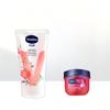 Набор: Бальзам для губ Vaseline Rose и Крем для рук