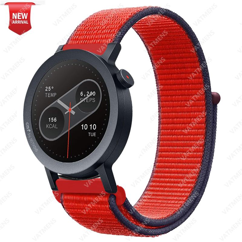 Ремешок для смарт-часов CMF Watch Pro 2, сменный браслет, нейлоновый спортивный ремешок-петля, ремешок для CMF Watch Pro 2
