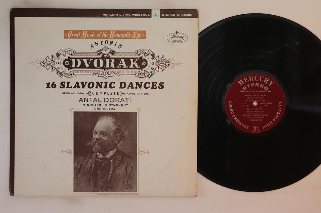 LP Record ANTAL DORATI MINNESOTA ORCHESTRA Dvorak 16 Slavonic Dances Opus 46 SR90335 MERCURY 1963 US Classical Used