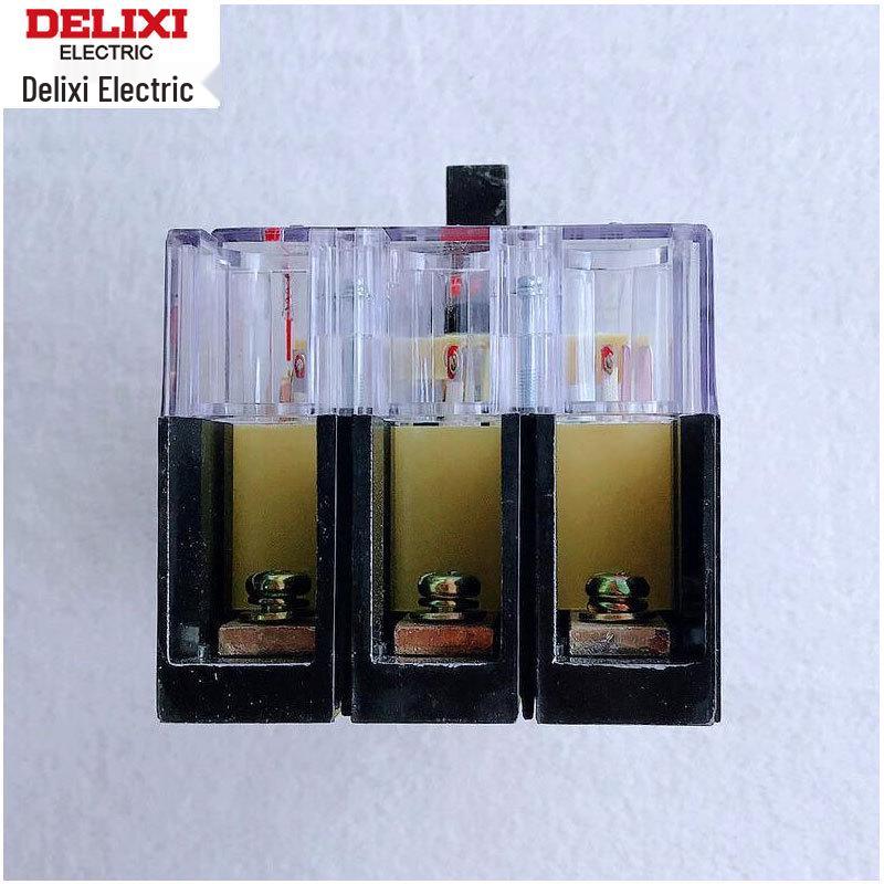 DELIXI Transparent Shell Circuit Breaker DZ20Y-100T/3300: 63A, 80A, 100A, 3-Phase, 3P Air Switch