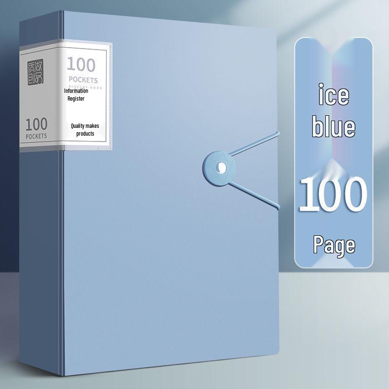 Прозрачная папка-вкладыш формата А4 для организации офисных и медицинских записей