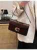 Trendy Retro Metal Design Versatile Shoulder Bag for Women