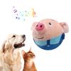 Interactive Barking Plush Dog Toy Ball Built-in Music Sound Making USB Rechargeable Detachable Jumping Dog Toy
