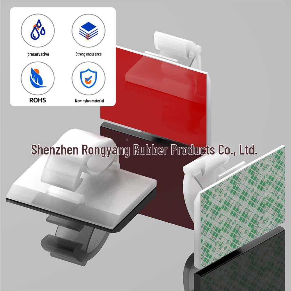 Кабельный органайзер: Самоклеящиеся зажимы для проводов для сетевых кабелей и проводки видеорегистратора