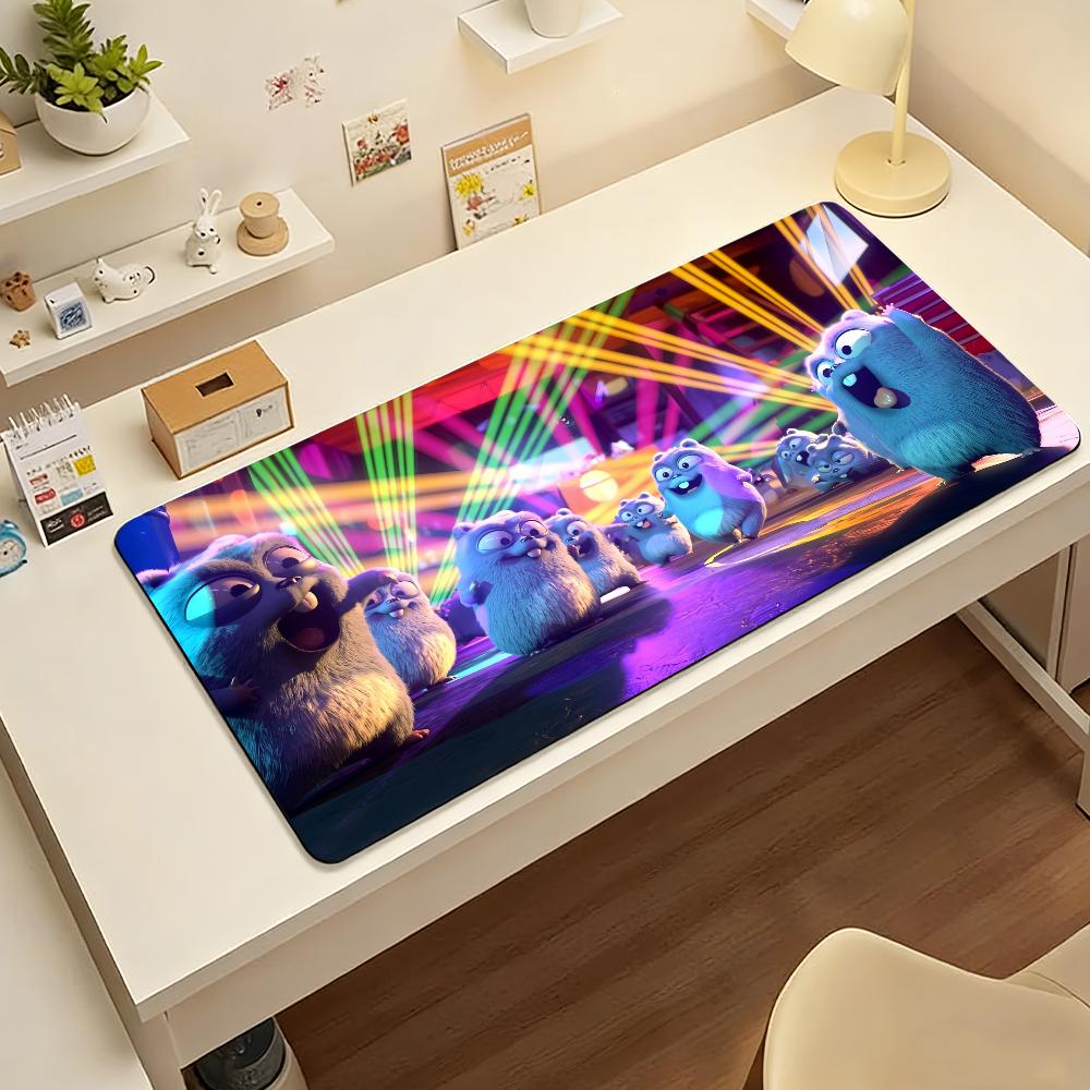 Cartoon Grizzy and the Lemmings Mouse Pad Computer Laptop Rubber Non-slip Mouse Mat Mousepad Gamers Decoracion Desk Mat