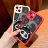 For Honor 200 90 Lite Huawei P30 P40 P50 Infinix Vivo V40 V30 Y16 Y19s Y22 Y22s Y36 Cute Panda Pattern Soft Silicone Full Lens Protect Phone Case